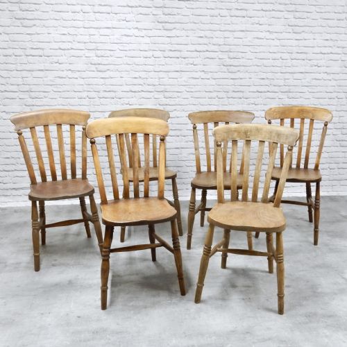 6x Windsor Kitchen Chairs