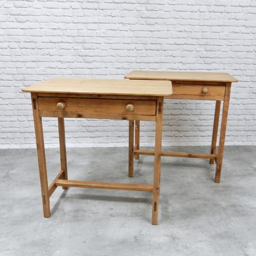 2x Pine Side Tables