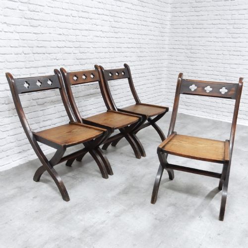Gothic Revival Chairs X4