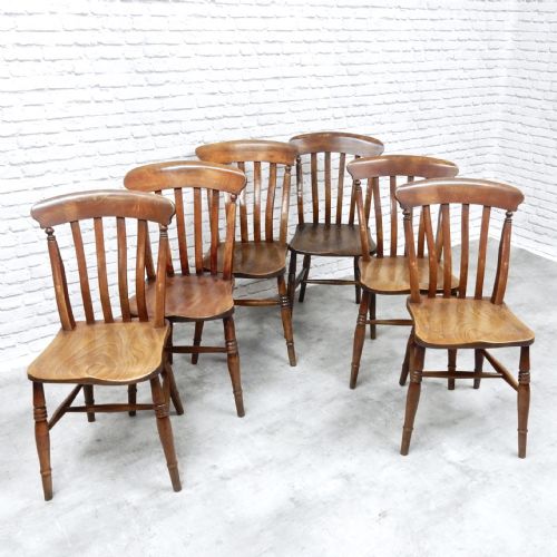 6 Windsor Kitchen Chairs