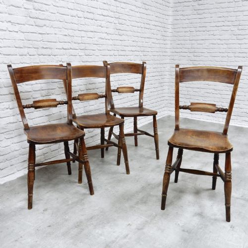 4x Oxford Barback Sidechairs