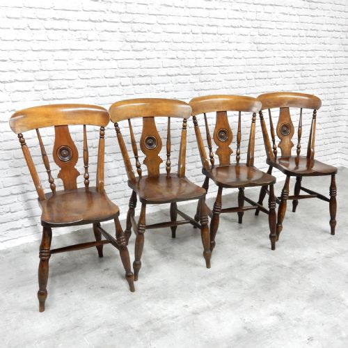 Set 4 Windsor Kitchen Chairs