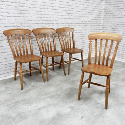 Set 4 Country Kitchen Chairs