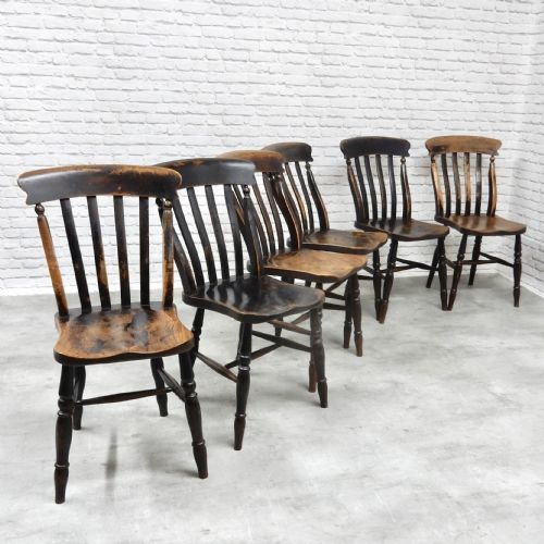 Set 6 Windsor Kitchen Chairs