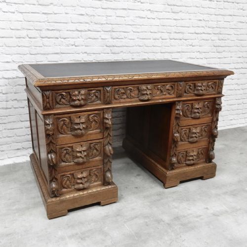 Greenman Oak Desk