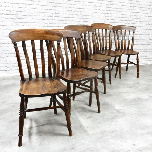 6x Windsor Kitchen Chairs