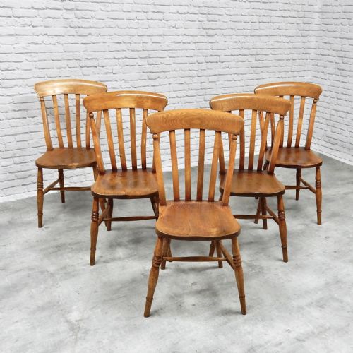 5x Country Kitchen Chairs