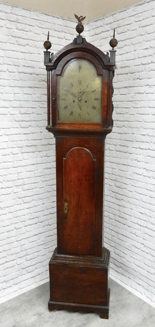 Oak Longcase Clock
