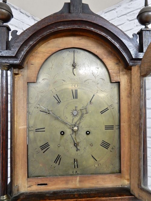 fig 1. Oak Longcase Clock
