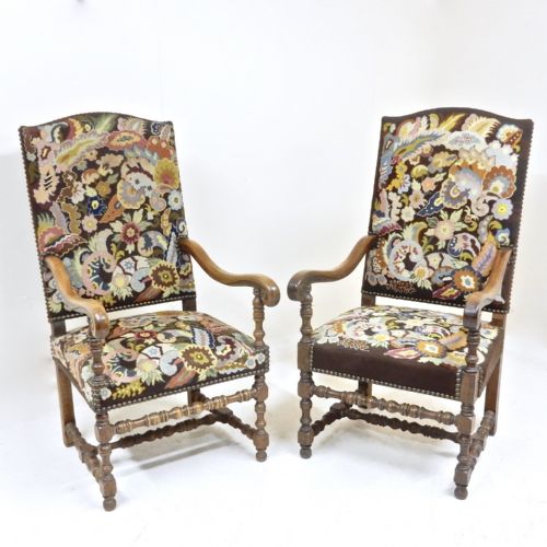 Antique Open Armchairs