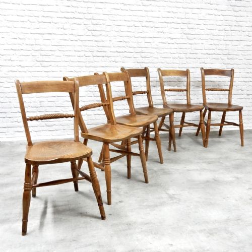 6x Windsor Kitchen Chairs