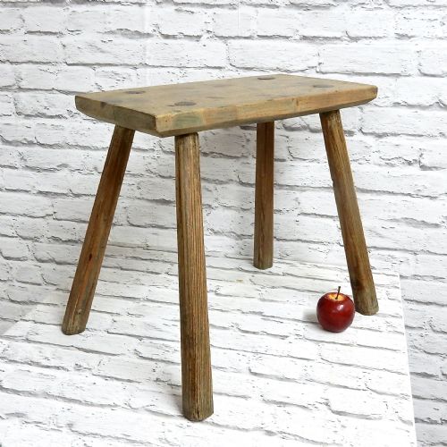 C19th Country Stool