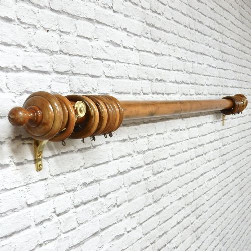 Mahogany Curtain Pole