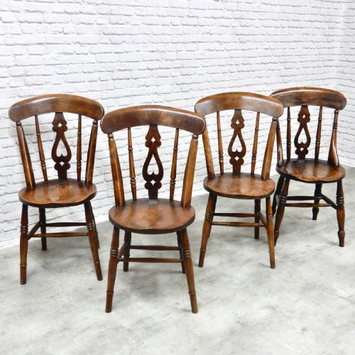 Windsor Kitchen Chairs X4