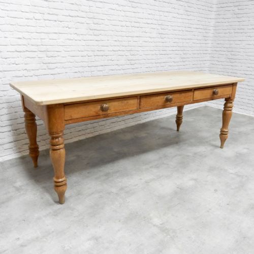 Large Farmhouse Kitchen Table