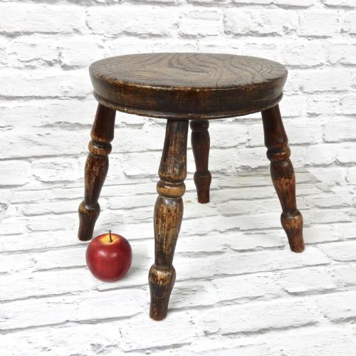 C19th Country Stool