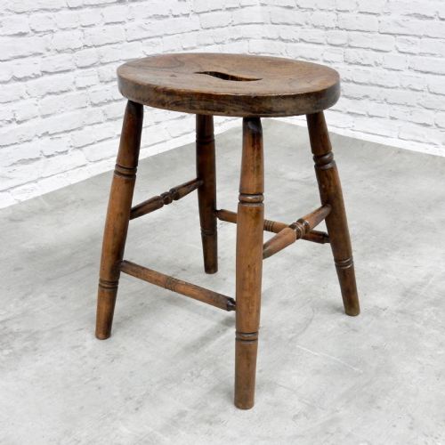 C19th Country Stool