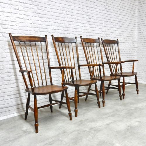 Set 4 Windsor Armchairs