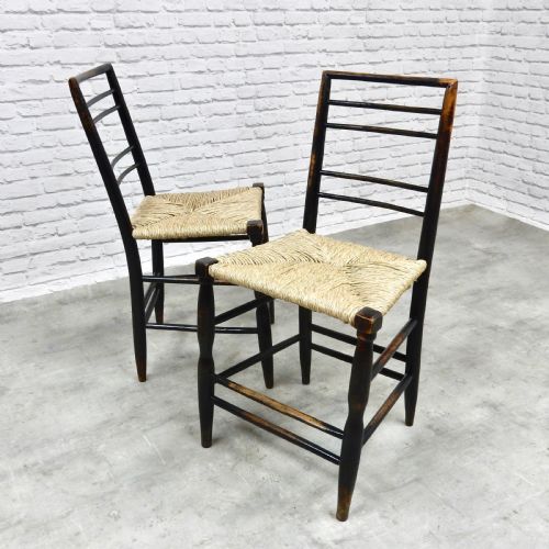 Pair of Arts & Crafts Side Chairs