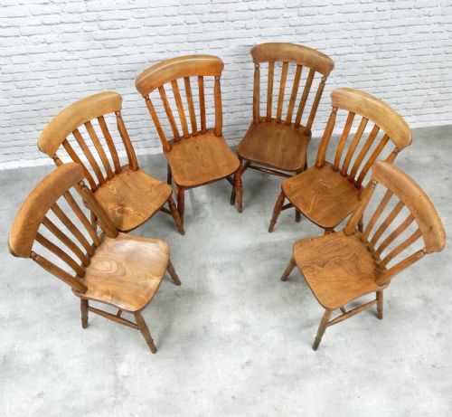 Windsor Kitchen Chairs X6