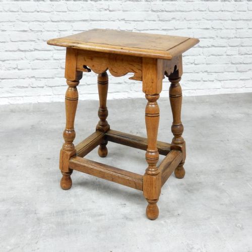 Oak Joint Stool