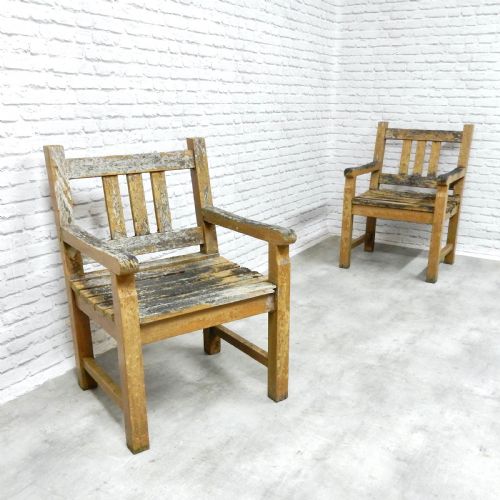 2x Garden Armchairs