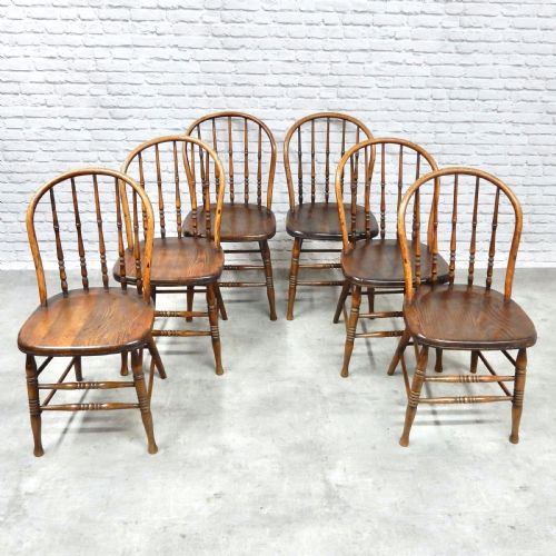 Set of 6 Windsor Kitchen/dining Chairs