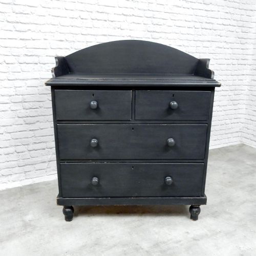Black C19th Chest