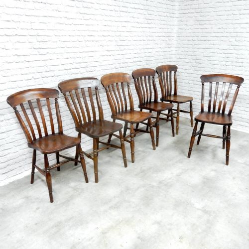 6x Windsor Kitchen Chairs