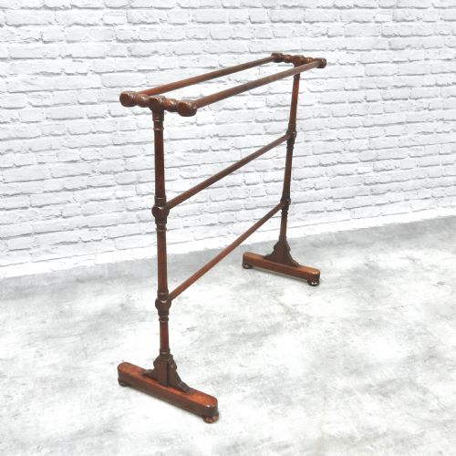 Mahogany Towel Rail