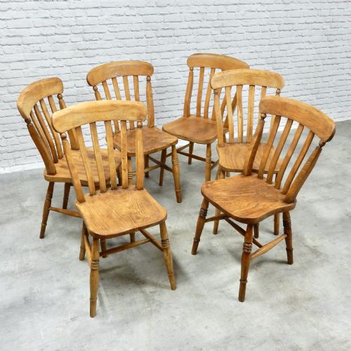 6x Windsor Kitchen Chairs