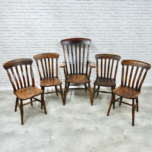 Windsor Chair Set X5