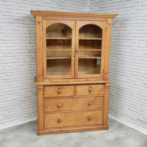 West Country Glazed Pine Dresser