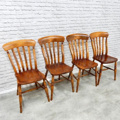 Set 4 Windsor Kitchen Chairs