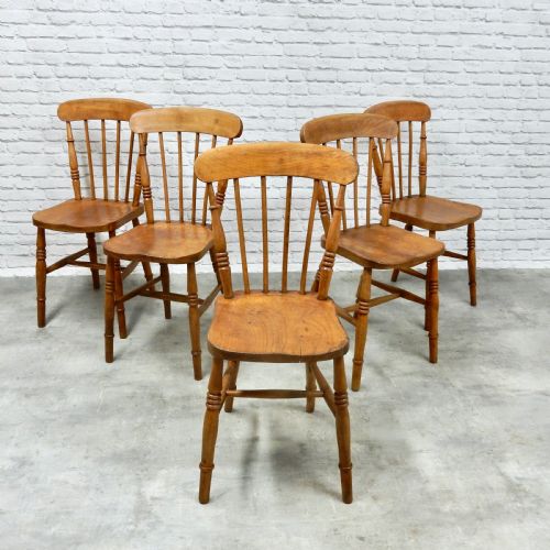 Set X5 Windsor Kitchen Chairs