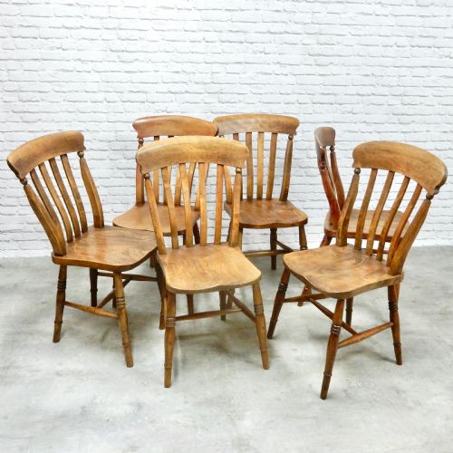 6x Windsor Kitchen Chairs