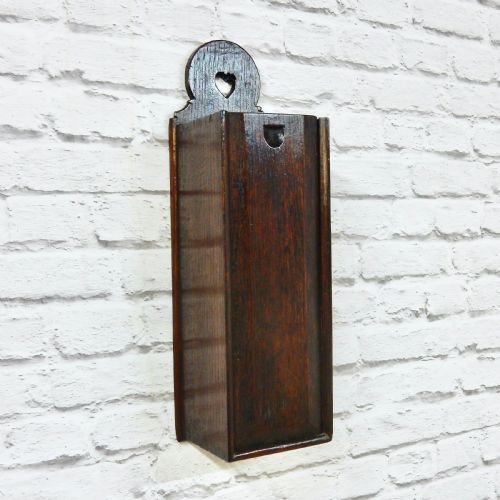 Oak Candle Box