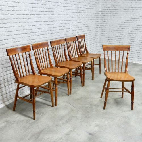 6x Windsor Kitchen Chairs