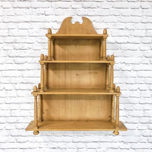 Pine Display Shelves