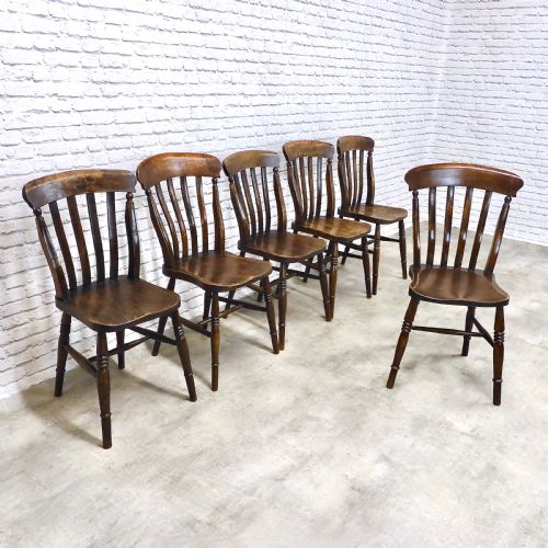 6x Windsor Kitchen Chairs