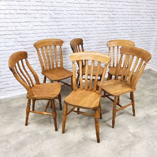 6x Windsor Kitchen Chairs