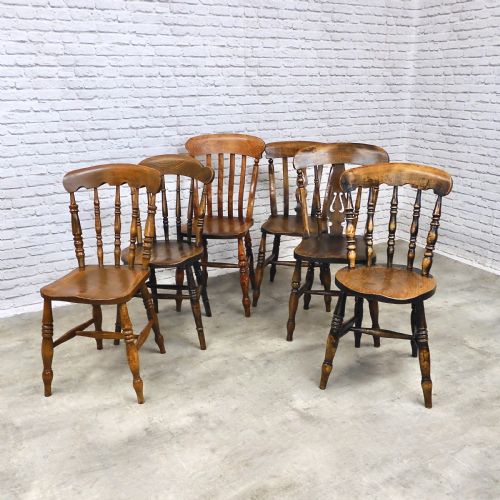 6x Windsor Kitchen Chairs