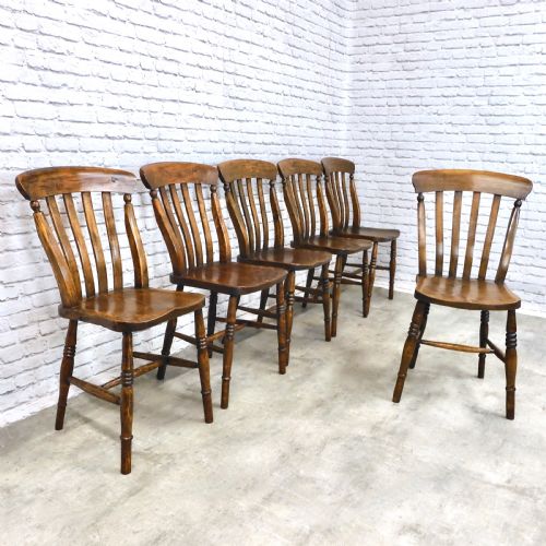 6x Windsor Kitchen Chairs
