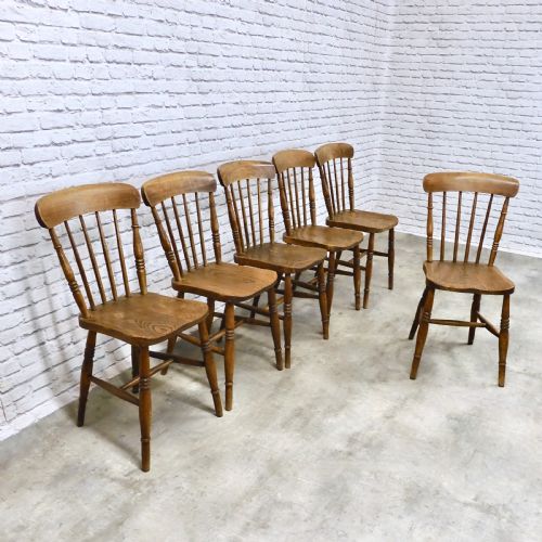 6x Windsor Kitchen Chairs