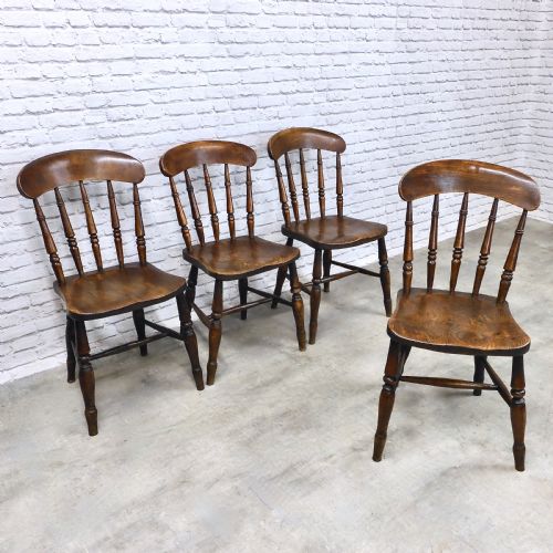 Set 4 Windsor Kitchen Chairs