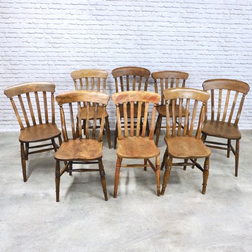8x Windsor Kitchen Chairs