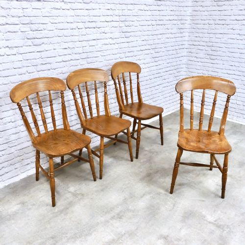 Set X4 Windsor Kitchen Chairs