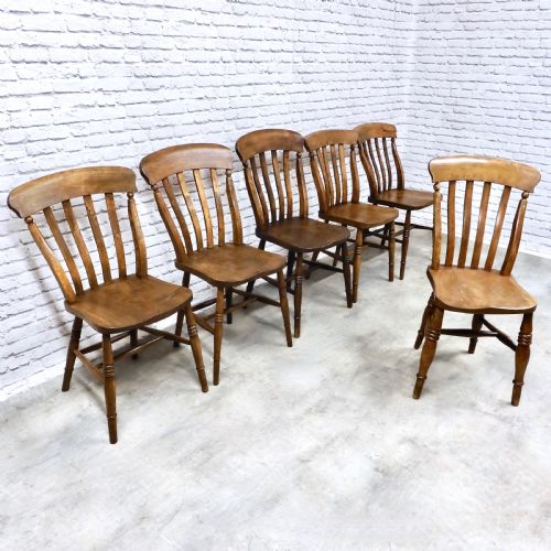6x Windsor Kitchen Chairs