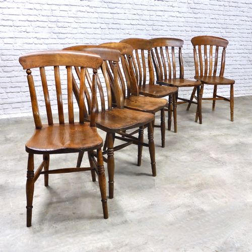 6x Windsor Kitchen Chairs