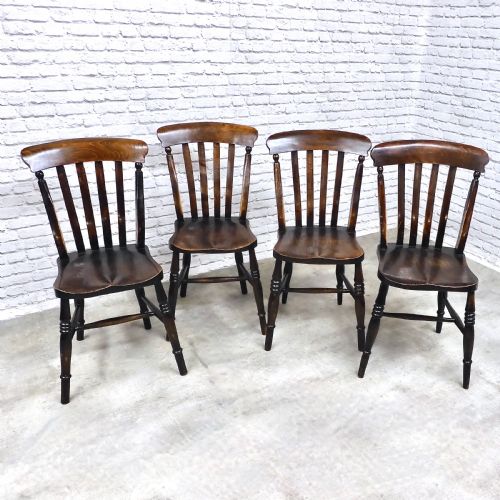 Set 4 Windsor Kitchen Chairs